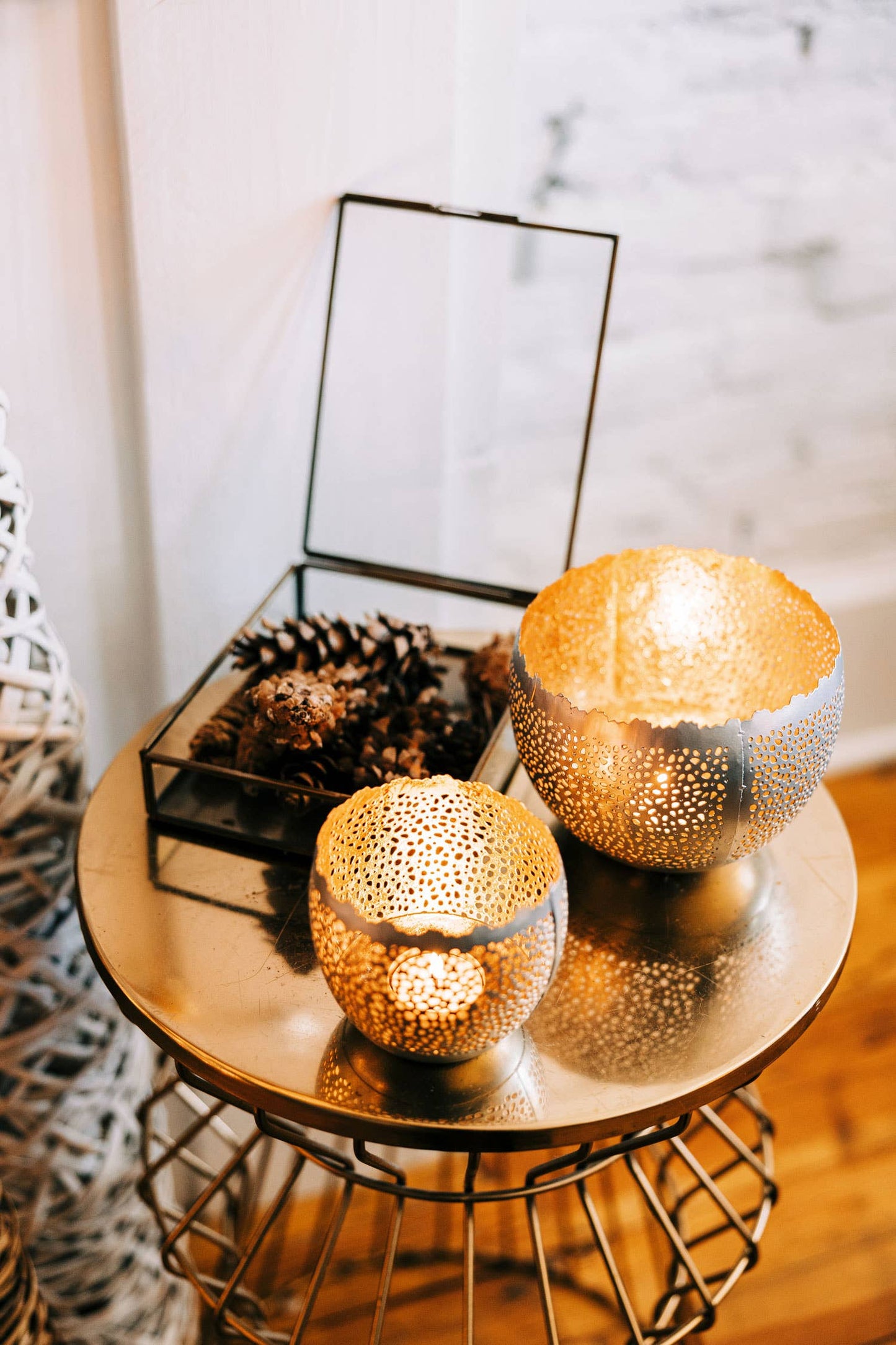 Gossamer Glow Candle Holder