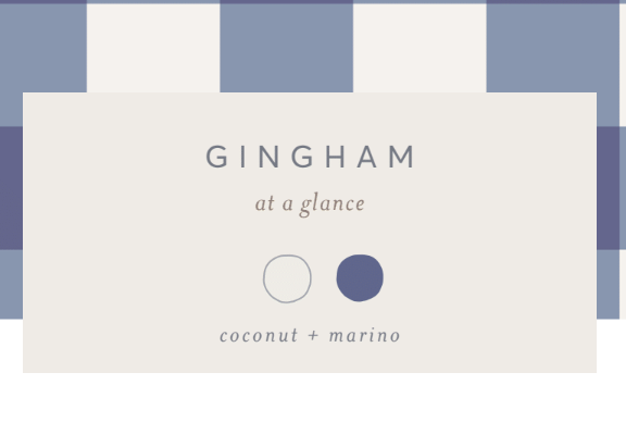 Colored Organics - Organic Baby & Kids Seersucker Bow Clip - Marino Gingham