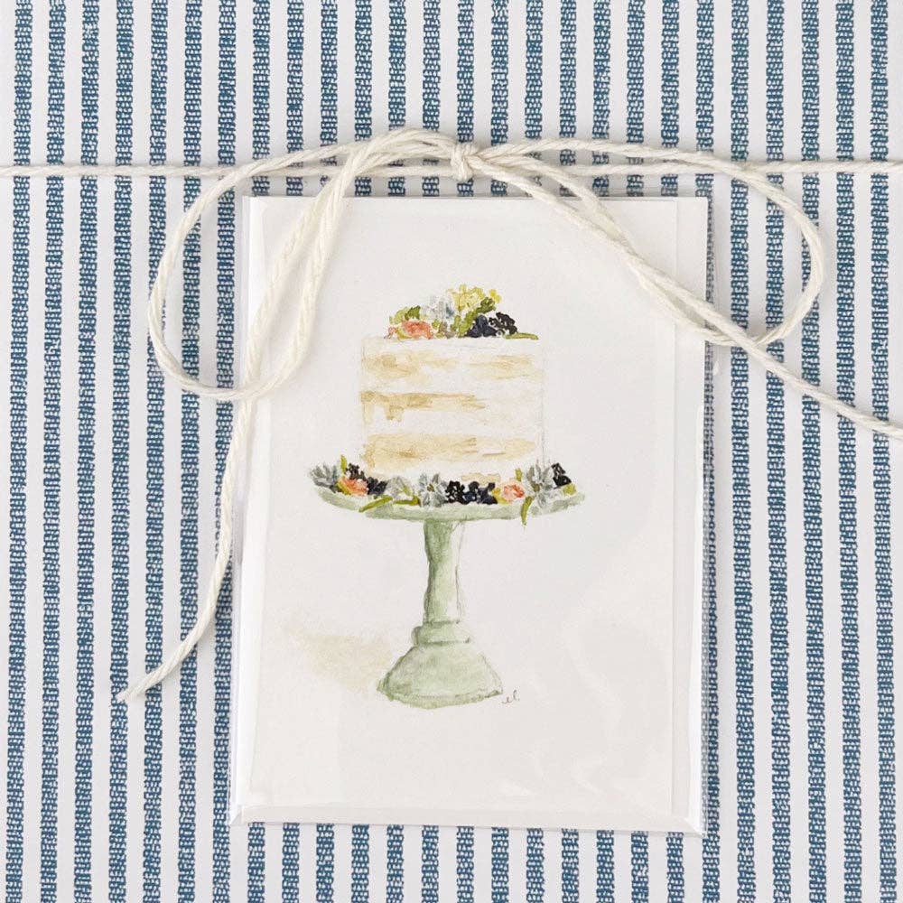 Emily Lex - Cake mini notecard