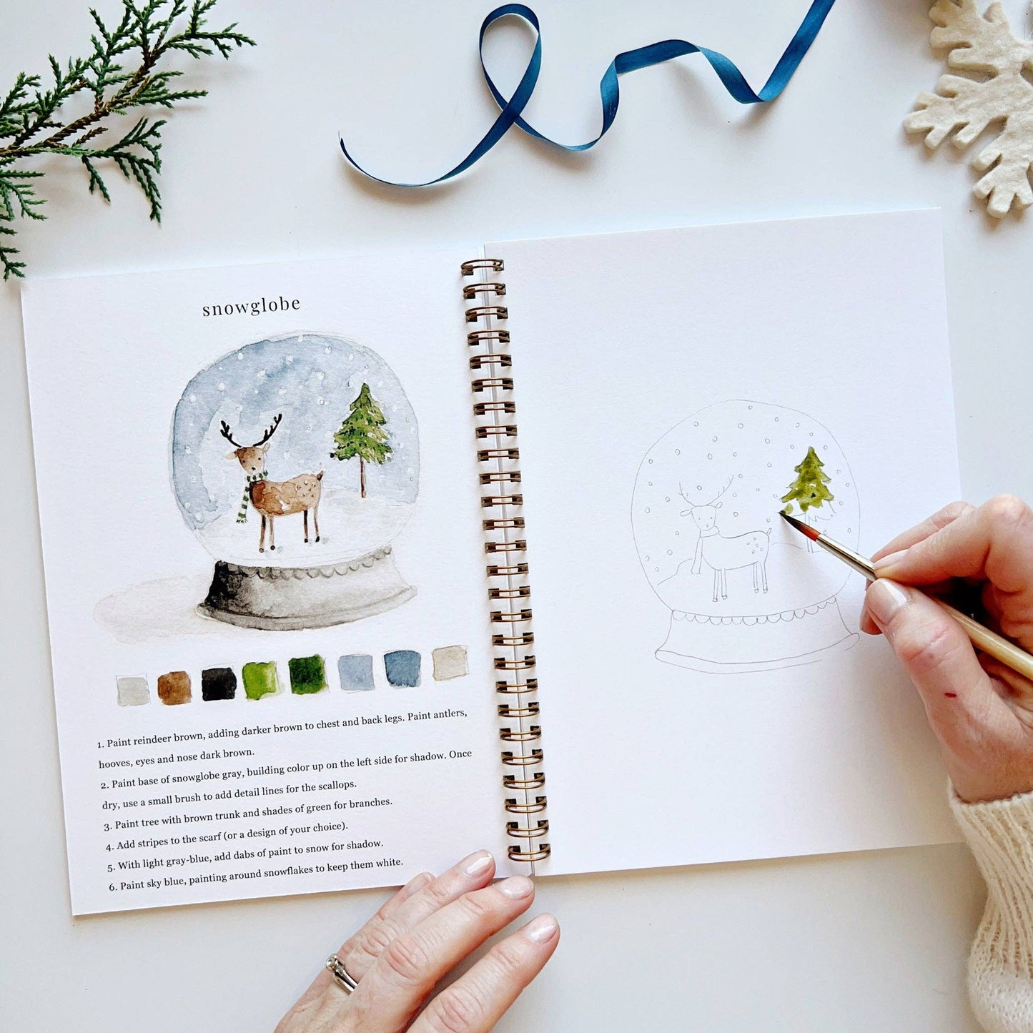 Emily Lex - Watercolor Workbook - Winter