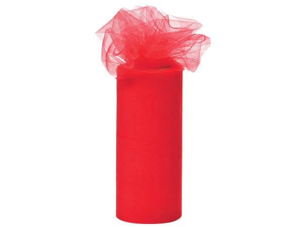 Value Color Tulle Packaging Ribbon: 1 Pack / 6"x100 yards / Mountain Mist