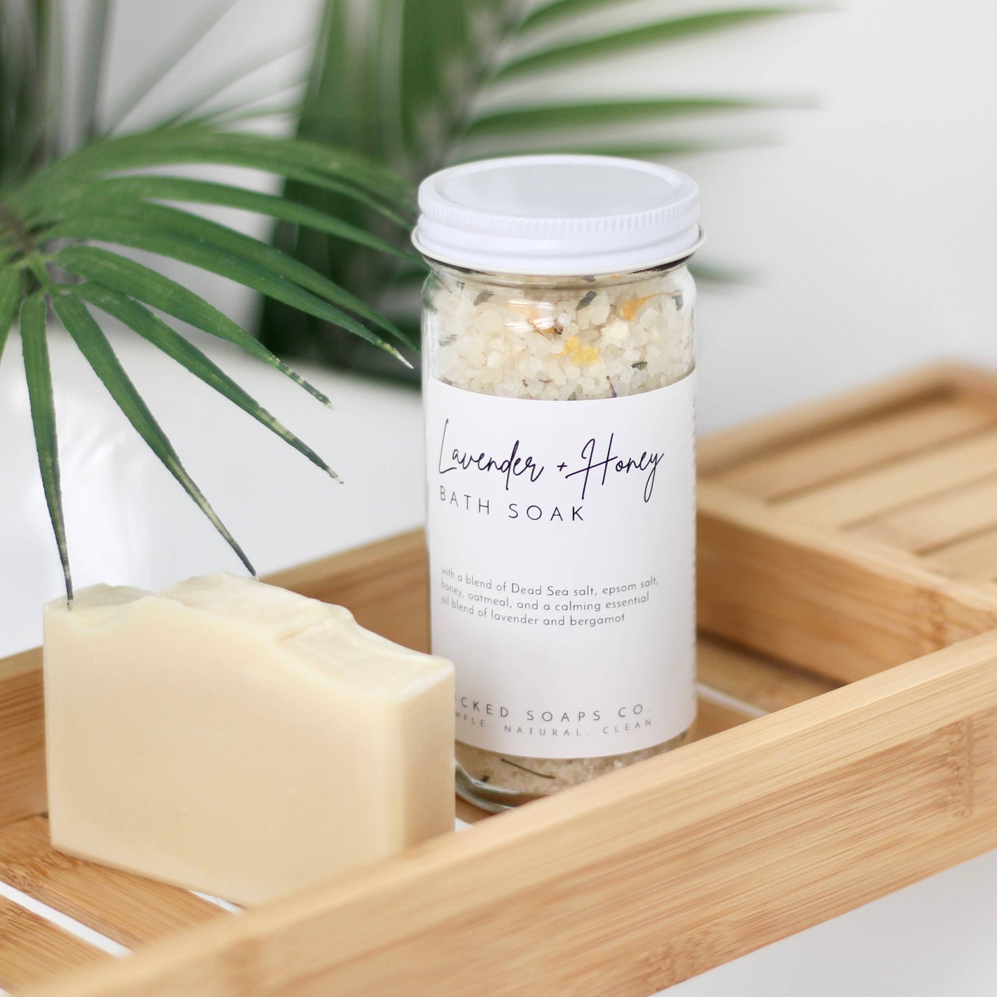 Wicked Soaps Co. - Lavender + Honey Bath Soak