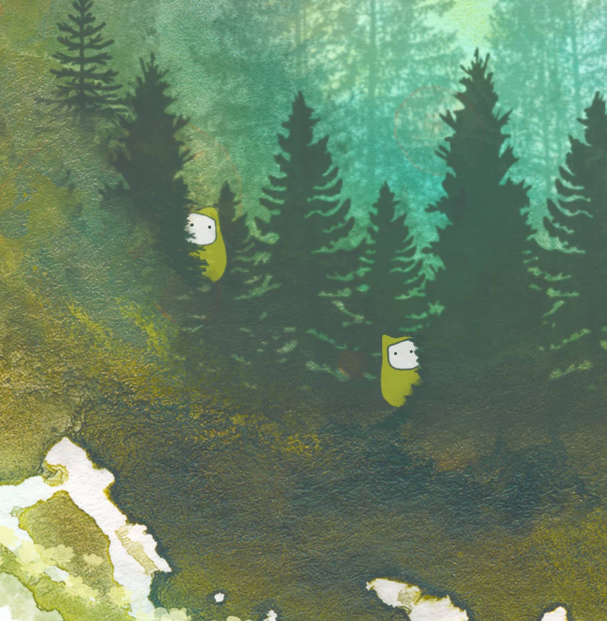 Woodland Creatures - Art Print