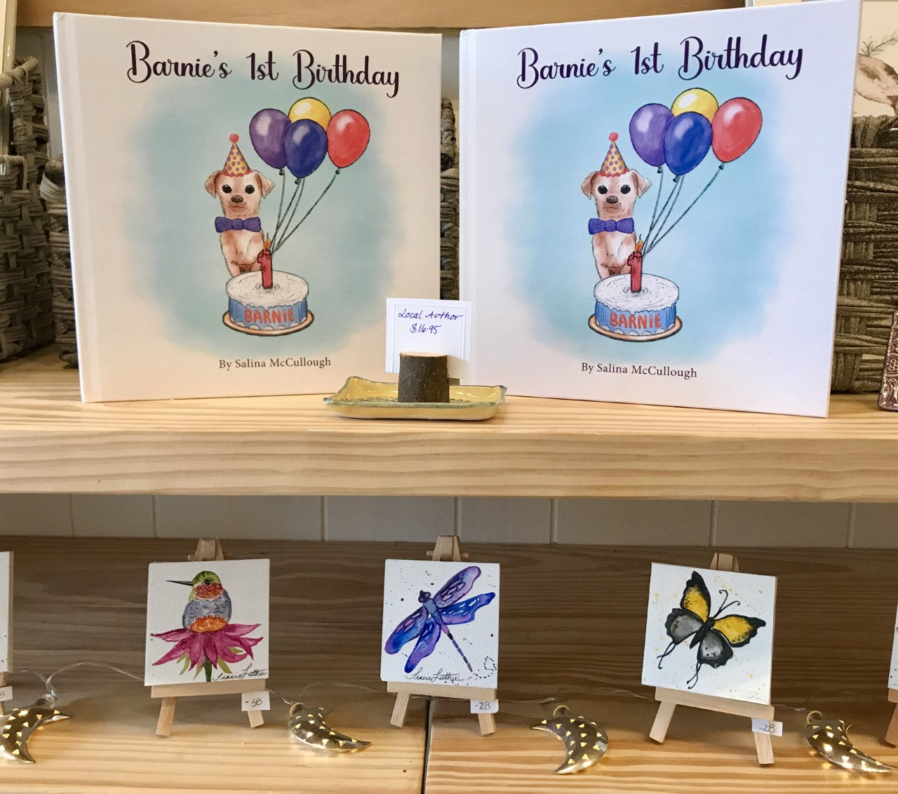 Barnie's 1st Birthday - written by Salina McCullough - Hardcover