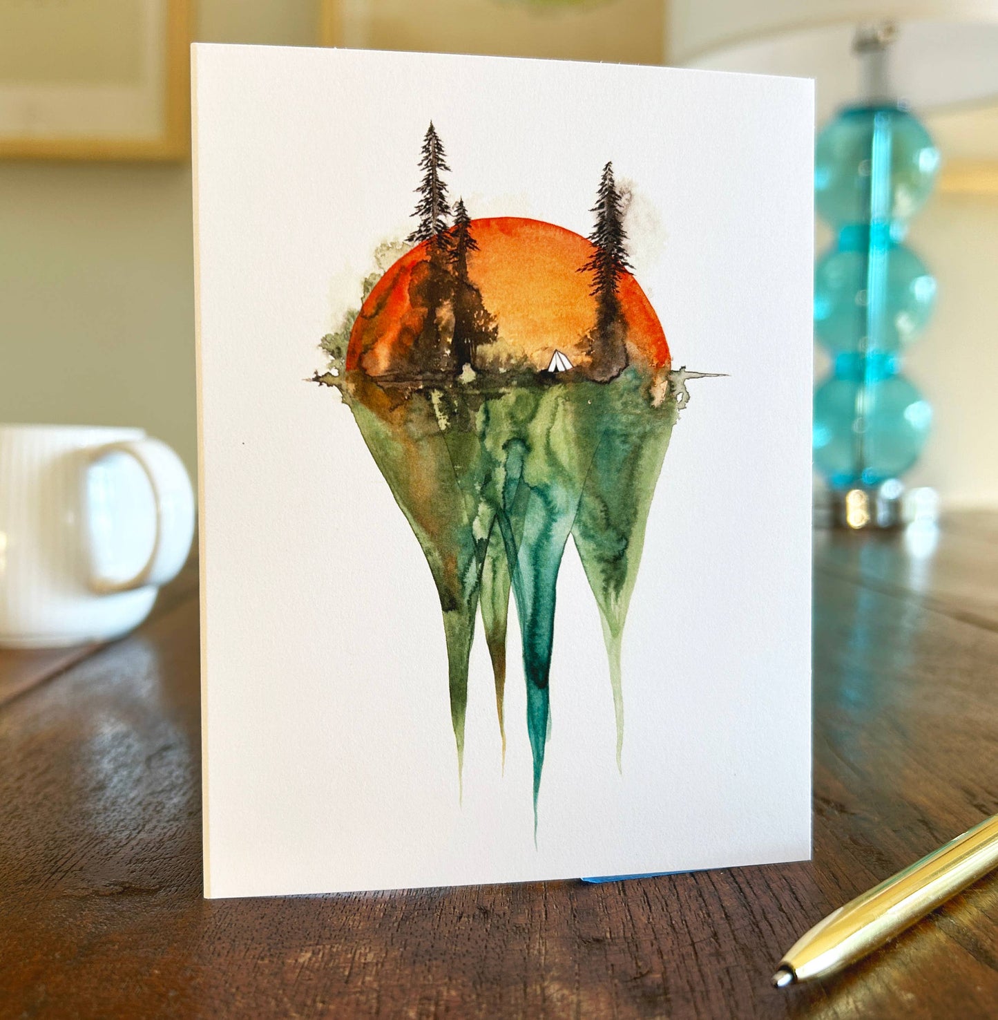sun-kissed - Greeting Card