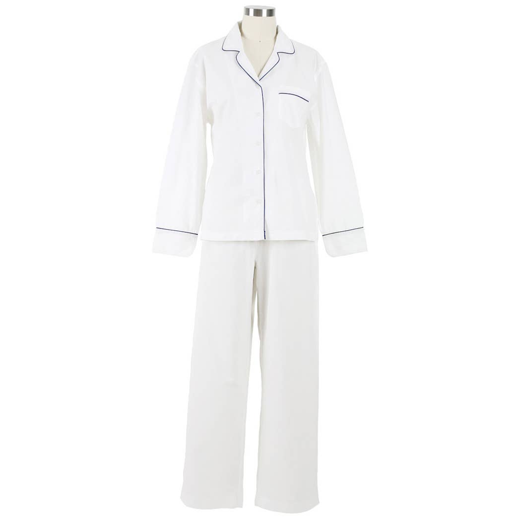 Needham Lane - Logan Navy Long Sleeve Pajama