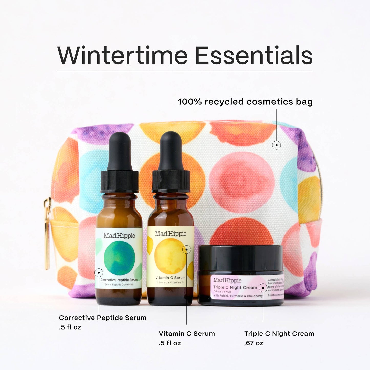 Mad Hippie Wintertime Holiday Essentials Kit