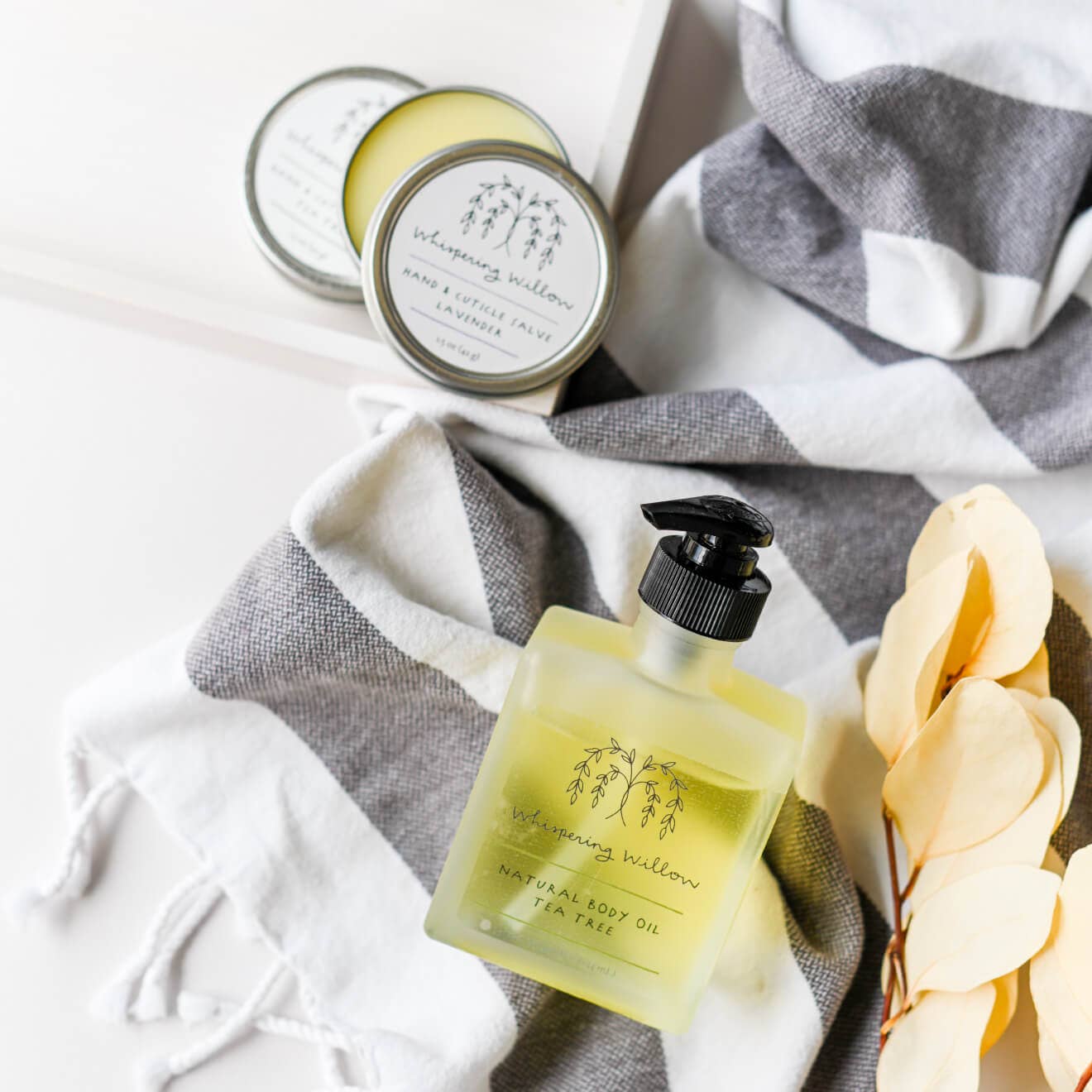 Whispering Willow - Hand & Cuticle Salve - Lavender