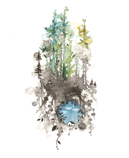 Blue Skies Forever - Art Print