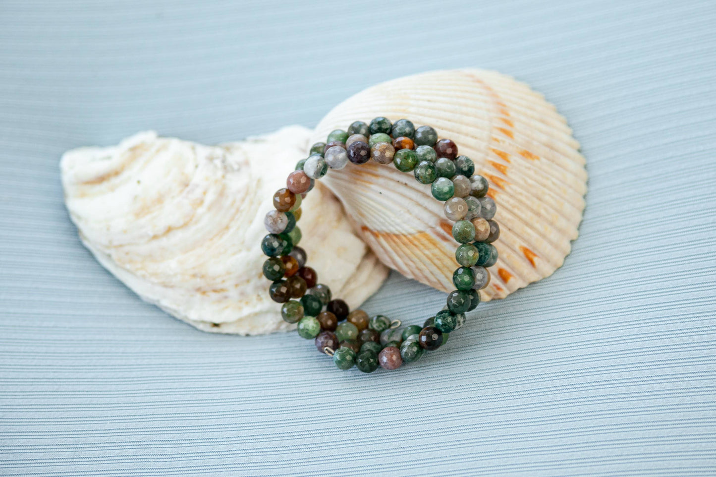 Rehabs Rope - Good Money Bracelet: Amazonite