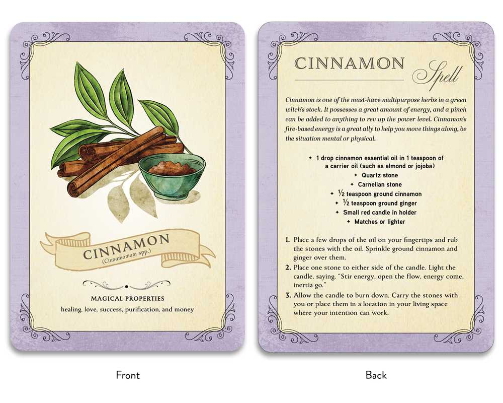 Green Witch's Deck of Magical Herbalism by Arin Murphy-Hiscock: Flashcards; 50 pages / English