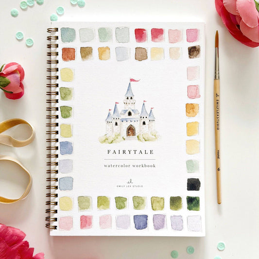 Emily Lex - Fairytale watercolor workbook