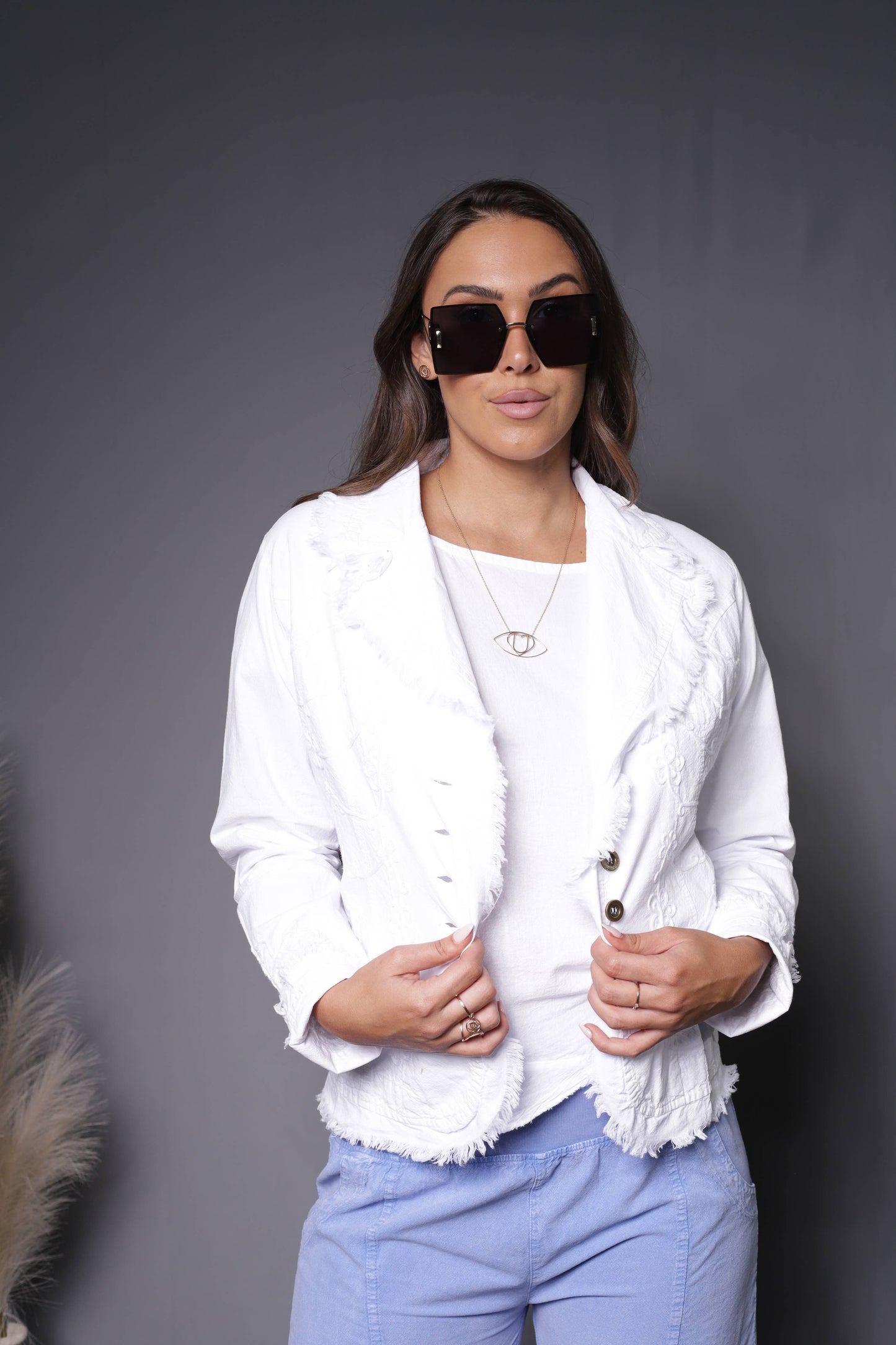 614 Hawaii Jacket: Light Jean / M