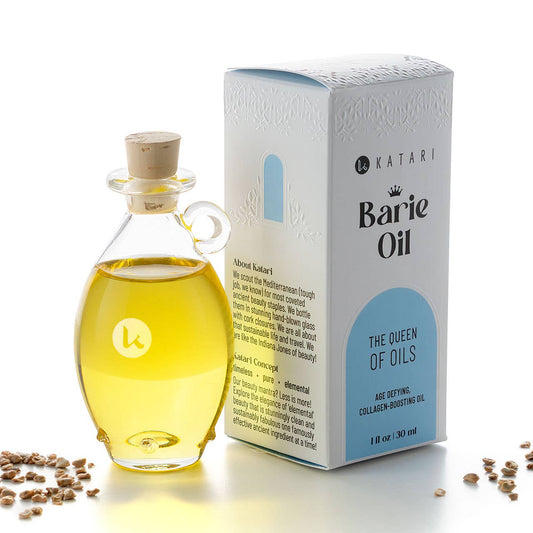 Katari Beauty - Barie Prickly Pear Cactus Seed Oil Facial Serum/Concentrate: 1 oz | 30 ml  bottle w/cork