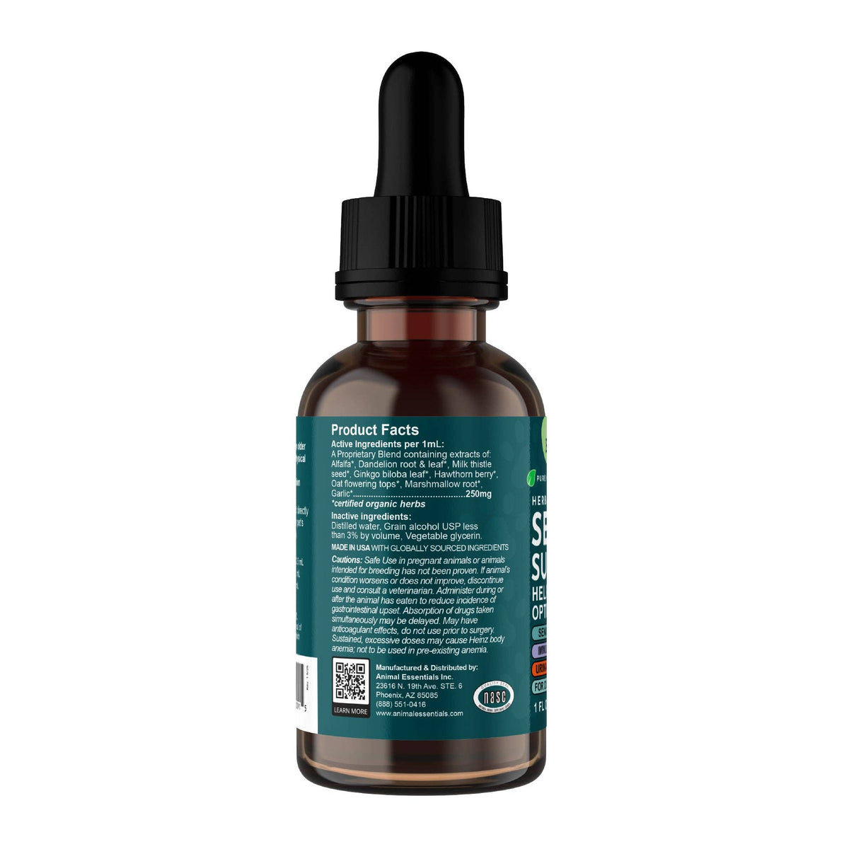 Senior Support Herbal Tonic Blend | Helps Maintain Optimal Health: 1oz