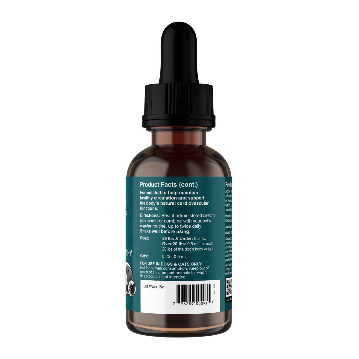 Heart Health Herbal Tonic Blend | Supports Cardiovascular Function: 1oz