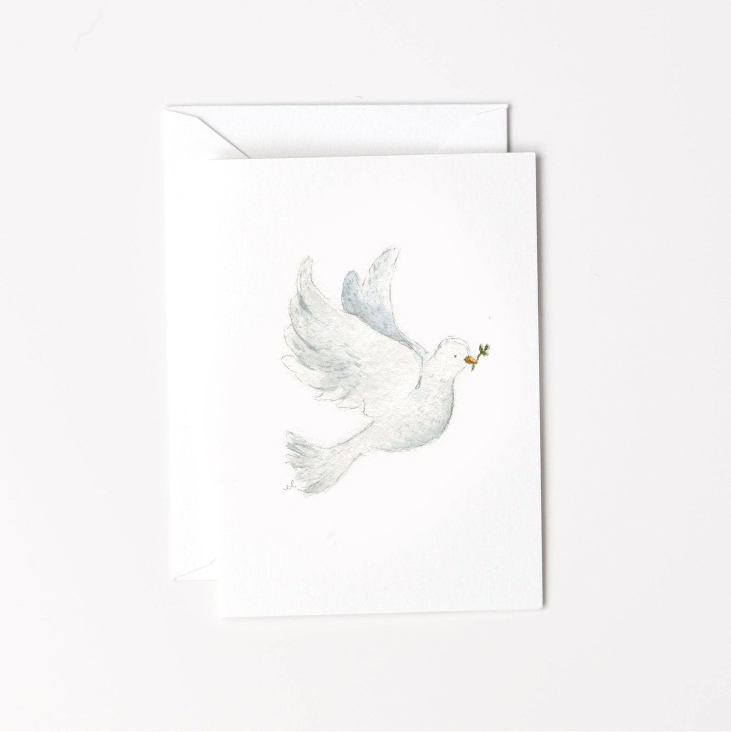 Emily Lex - Dove mini notecard