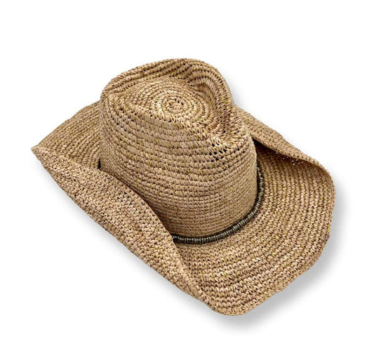 The Dallas - Raffia Fedora Hat