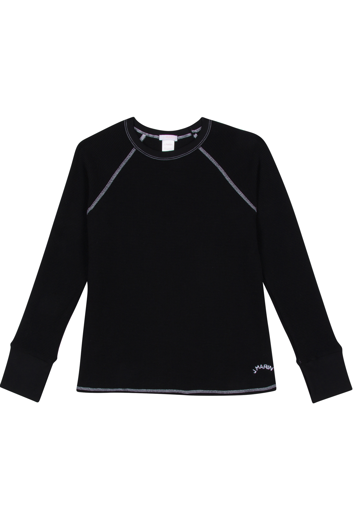The Chalet Thermal Top - Black: XL