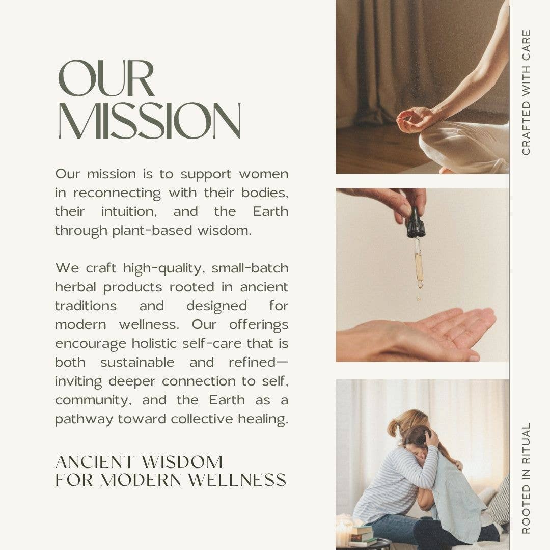 Wild Woman Herbal Apothecary -  Cycle Support | PMS & Menstrual Comfort | Herbal Tea