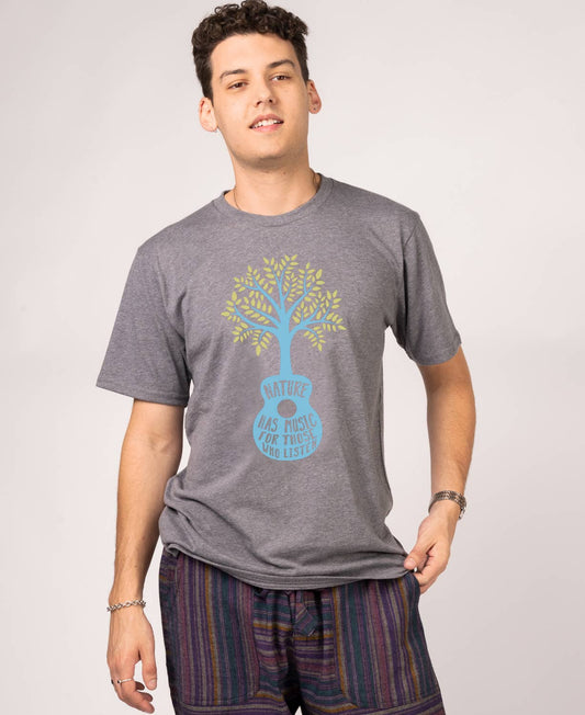 Nature Has Music Recycled T-Shirt - Unisex: MD
