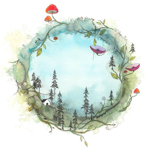 Another day in paradise - Art Print
