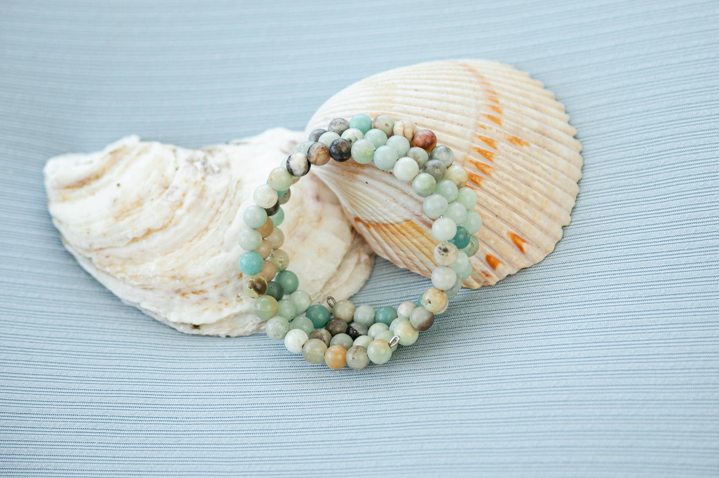 Rehabs Rope - Good Money Bracelet: Amazonite