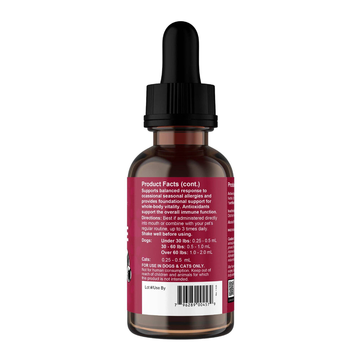 Nettle Herbal Tonic | Allergy Support: 1oz