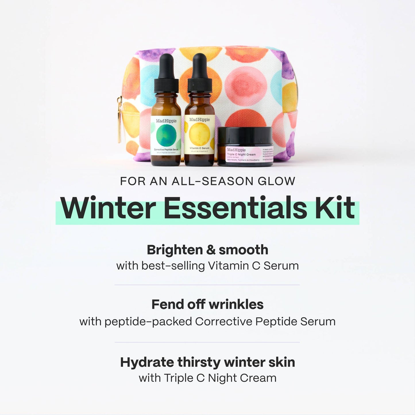 Mad Hippie Wintertime Holiday Essentials Kit