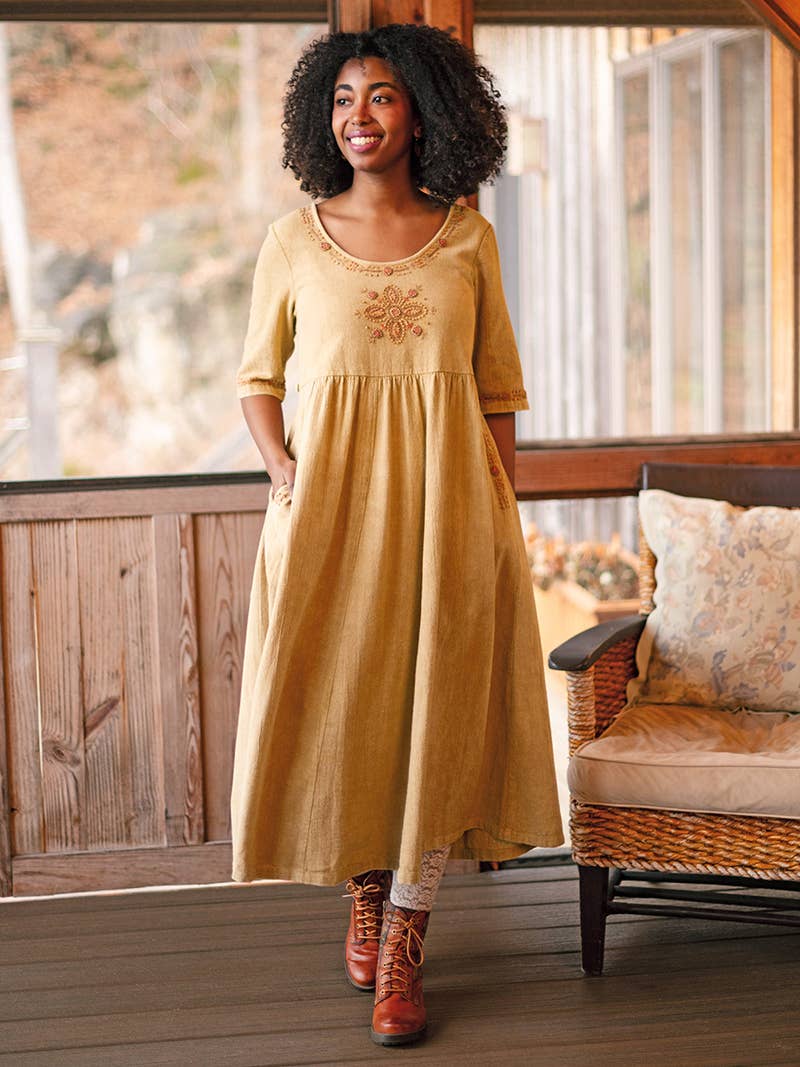 April Cornell - Golden Honey Dress