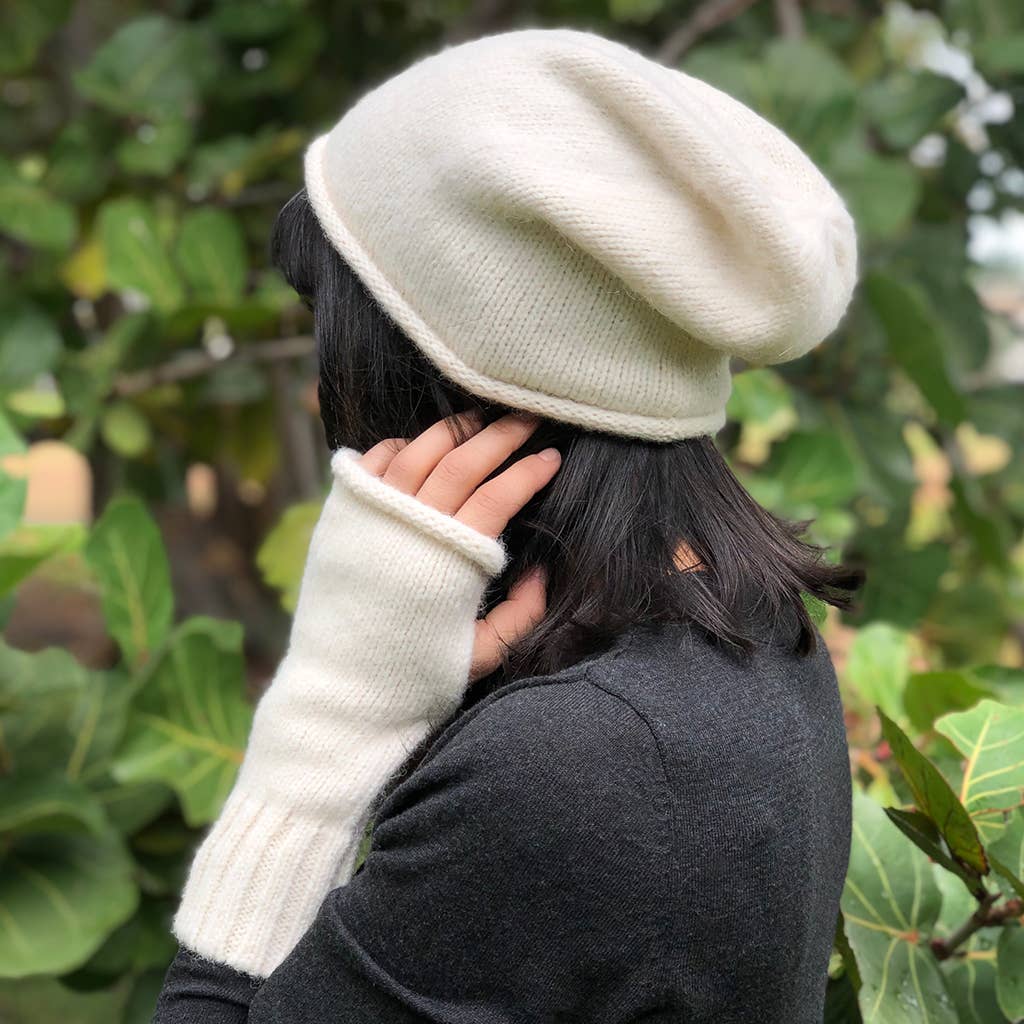 Slate & Salt - Snow Essential Knit Alpaca Beanie Hat