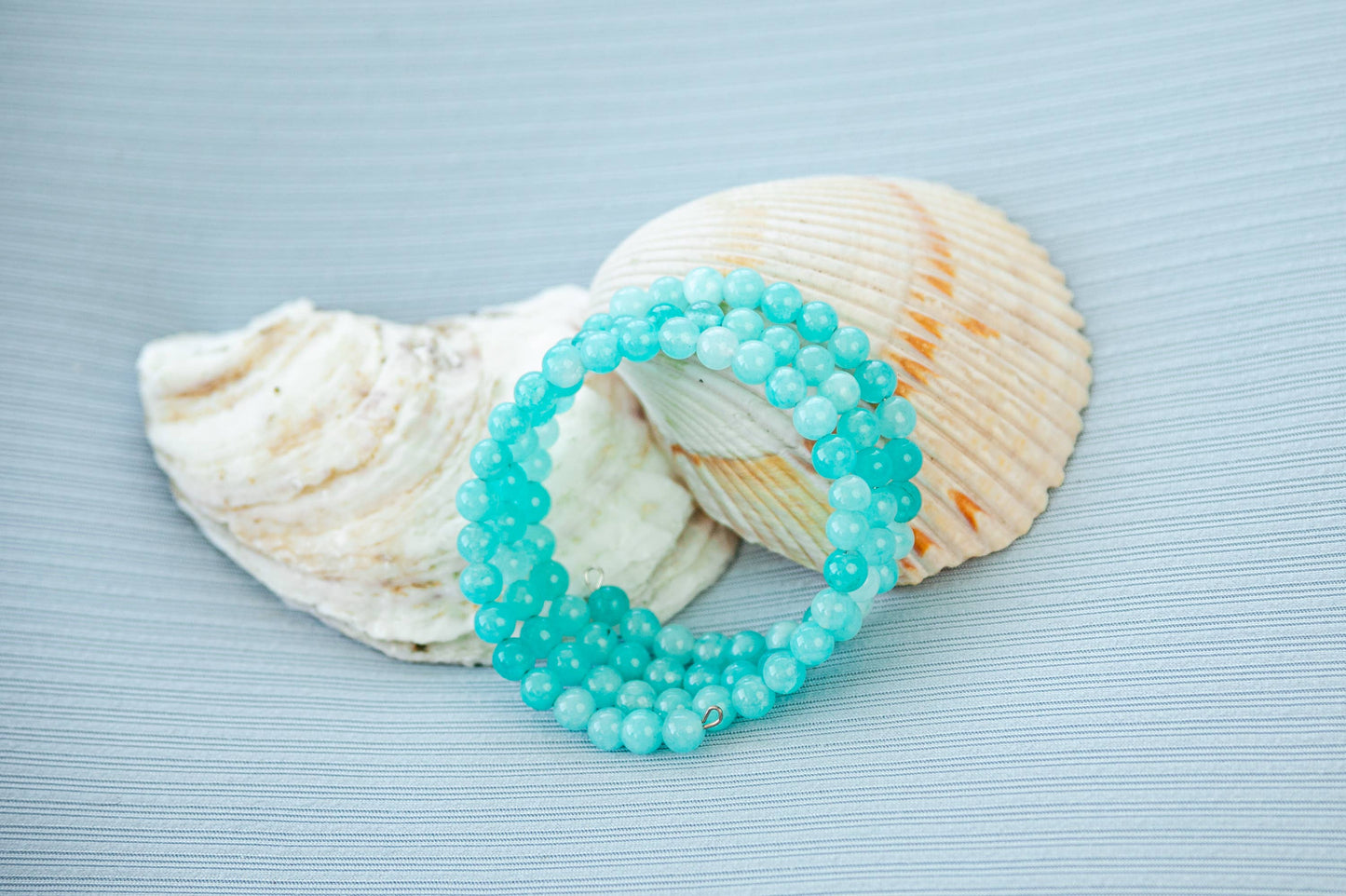 Rehabs Rope - Good Money Bracelet: Amazonite