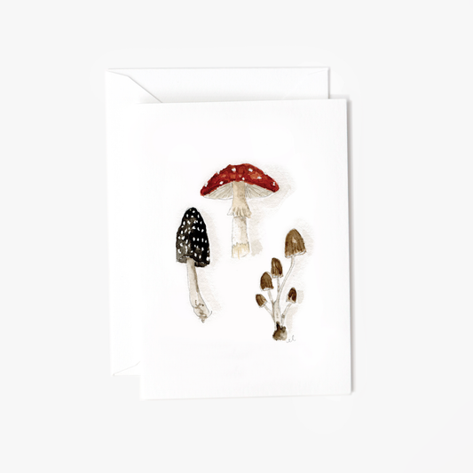 Emily Lex - Mushrooms mini notecard