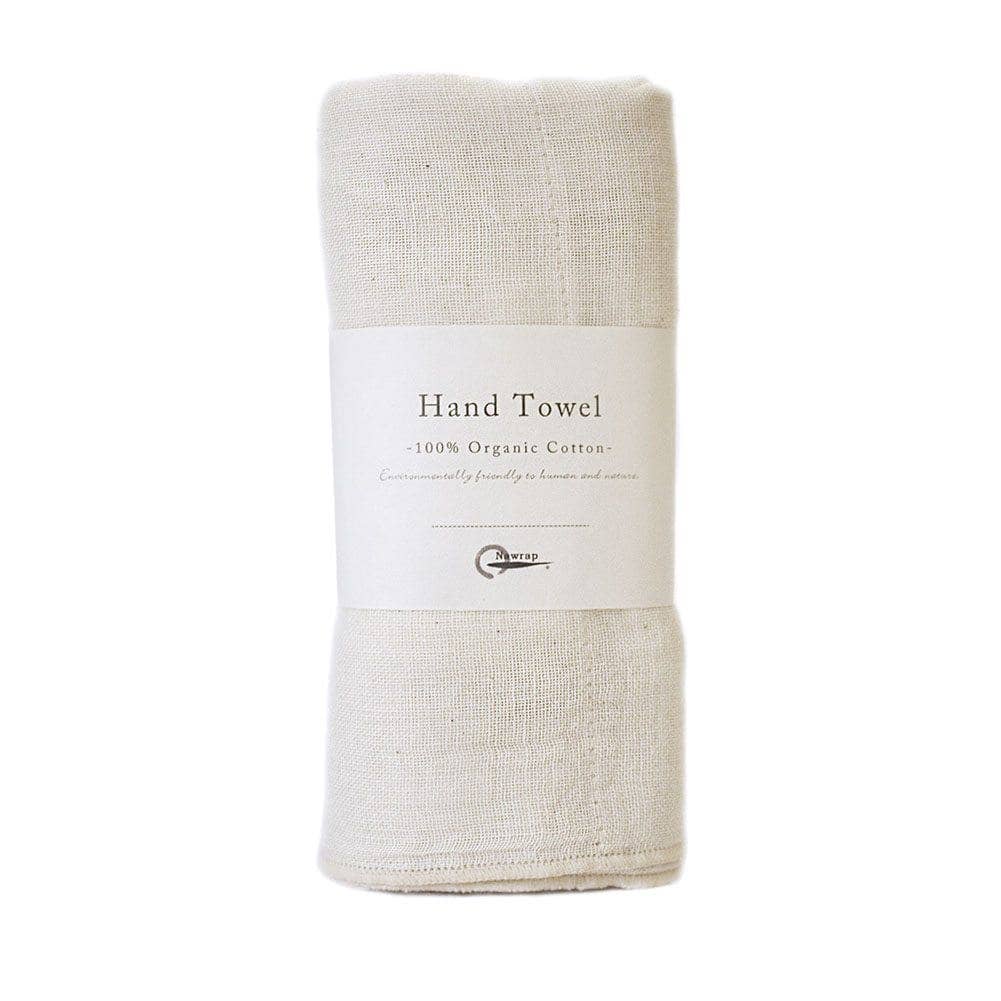 Nawrap Organic Cotton Hand Towel: Ivory