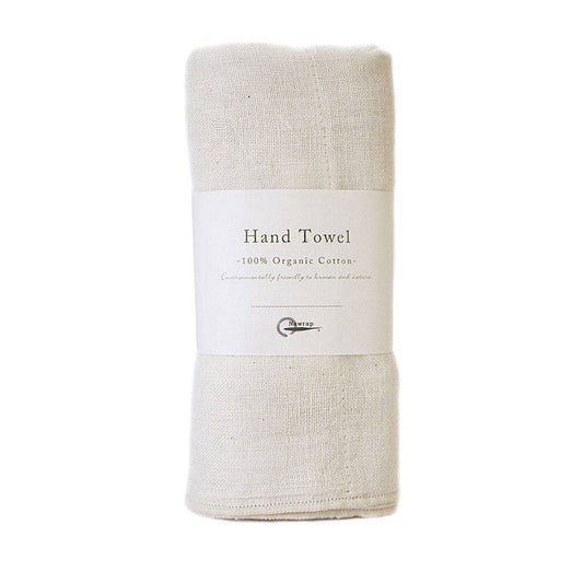 Nawrap Organic Cotton Hand Towel: Ivory