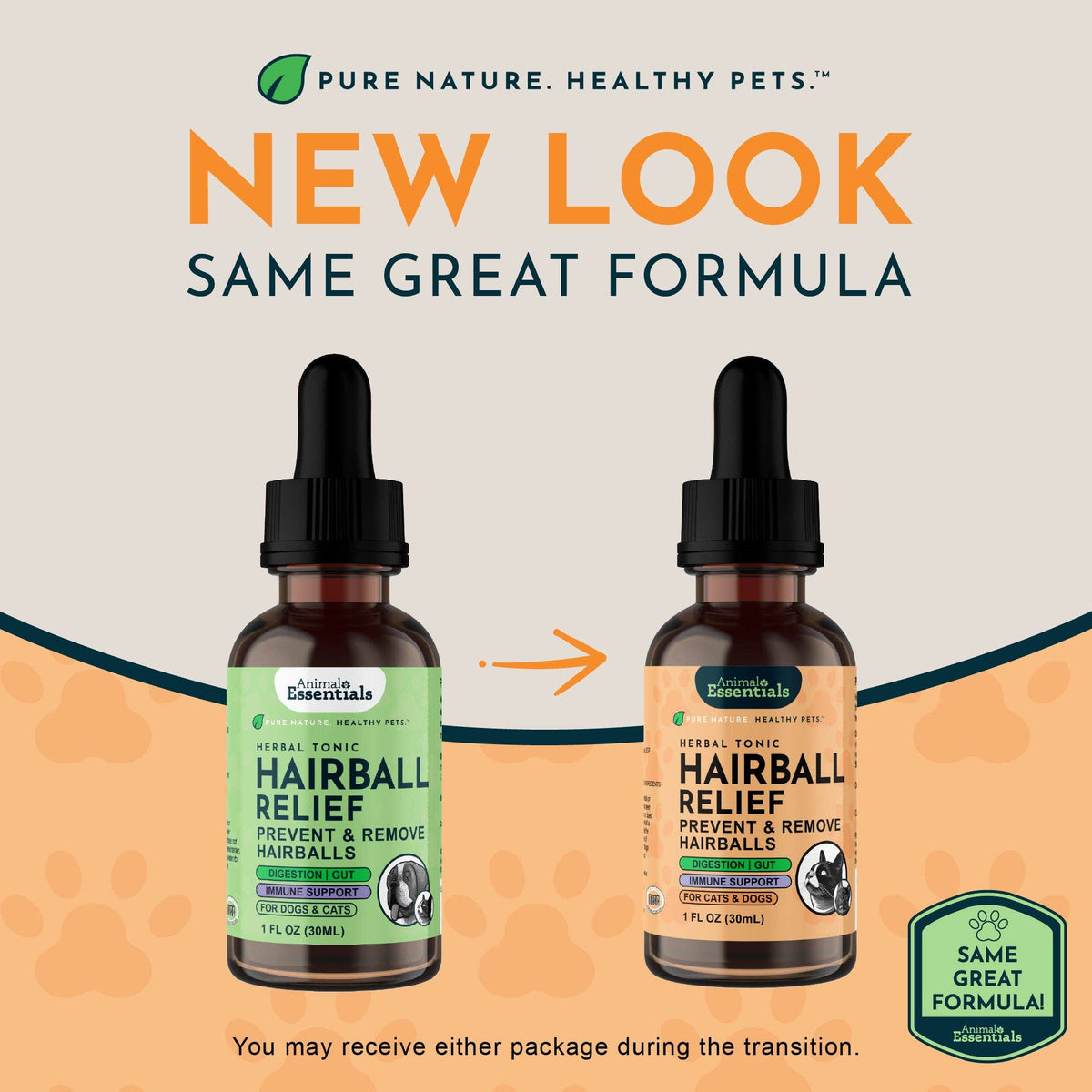 Hairball Relief Single Herb Tonic | Marshmallow Root | Prevent & Remove Hairballs: 1oz