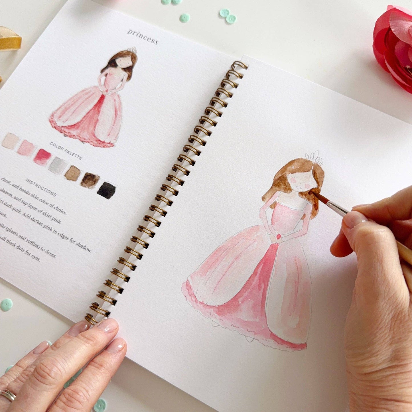 Emily Lex - Fairytale watercolor workbook