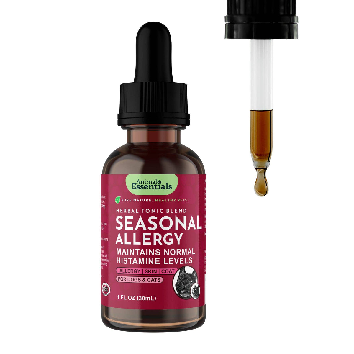 Seasonal Allergy Herbal Tonic | Maintains Normal Histamine Levels: 1oz