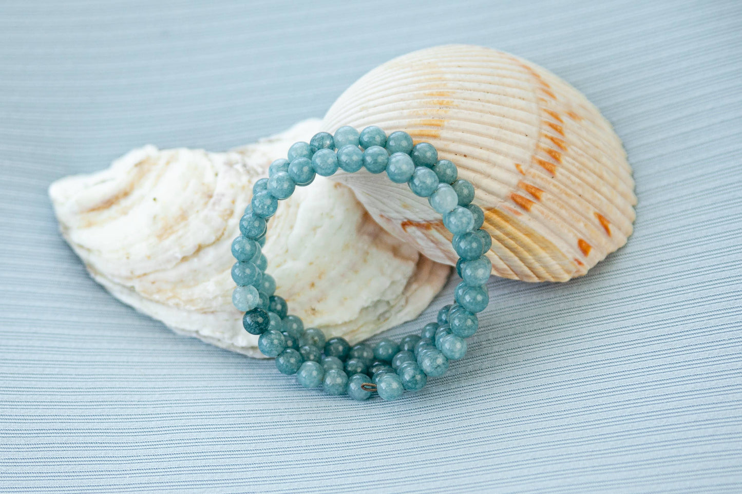 Rehabs Rope - Good Money Bracelet: Amazonite