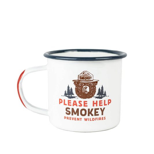 The Landmark Project.- Please Help Smokey Enamelware Mug