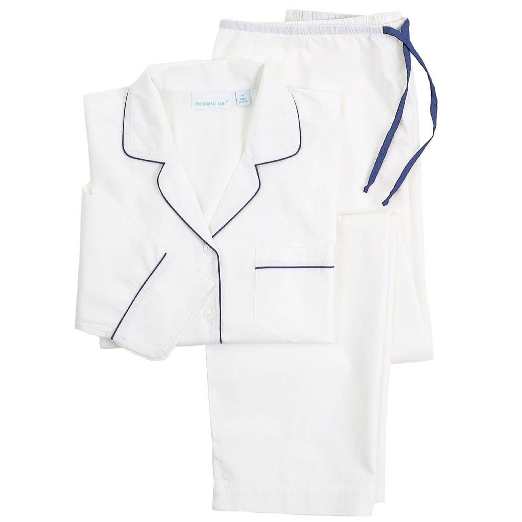 Needham Lane - Logan Navy Long Sleeve Pajama