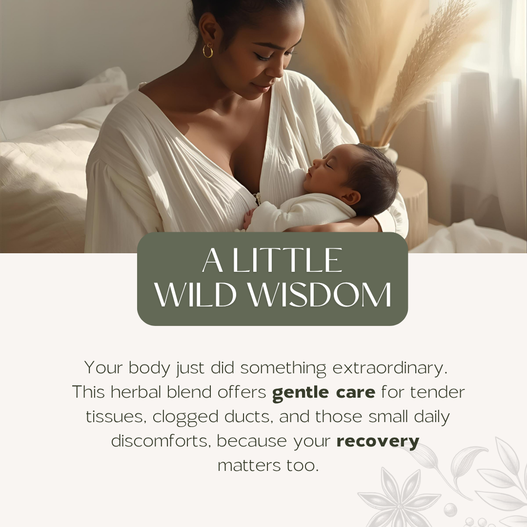 Wild Woman Herbal Apothecary - Mother’s Mend | Postpartum Sitz Bath & Peri Bottle Herbs