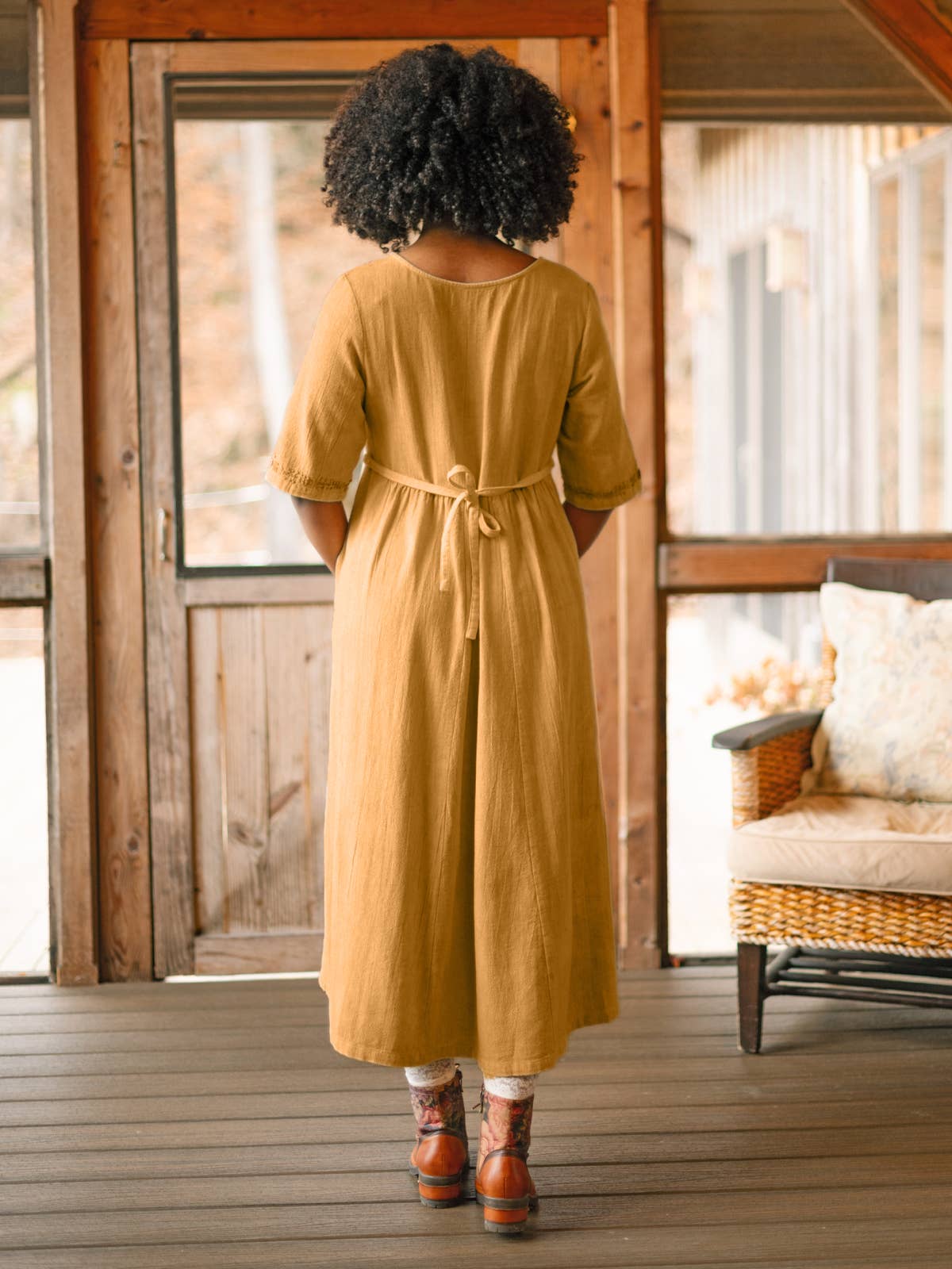 April Cornell - Golden Honey Dress