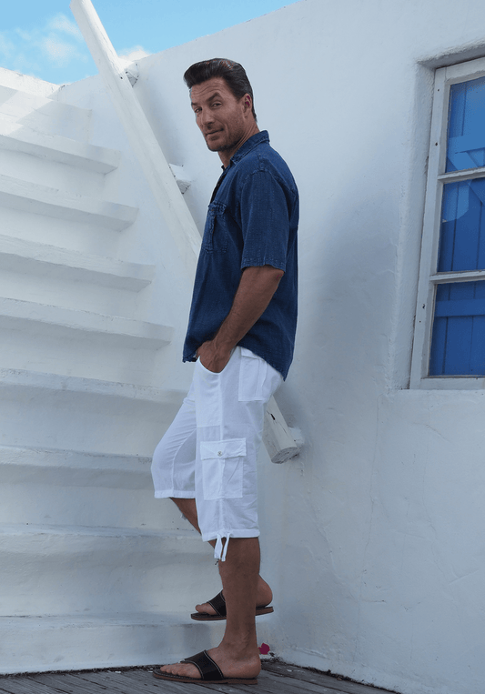 Cotton Natural - St. John Shorts - 100% cotton