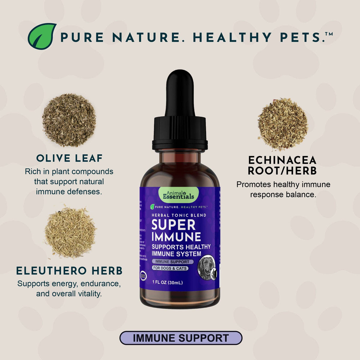 Super Immune Herbal Tonic Blend | Supports Healthy Immune System: 1oz