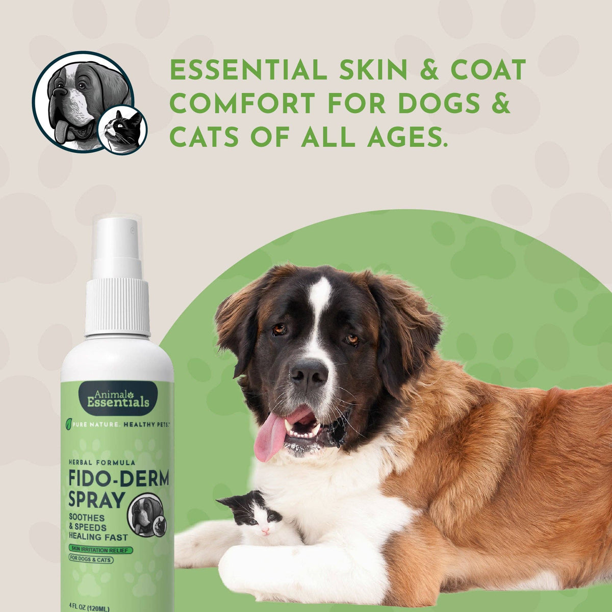 FidoDerm Skin Spray | Soothes & Speeds Healing Fast
