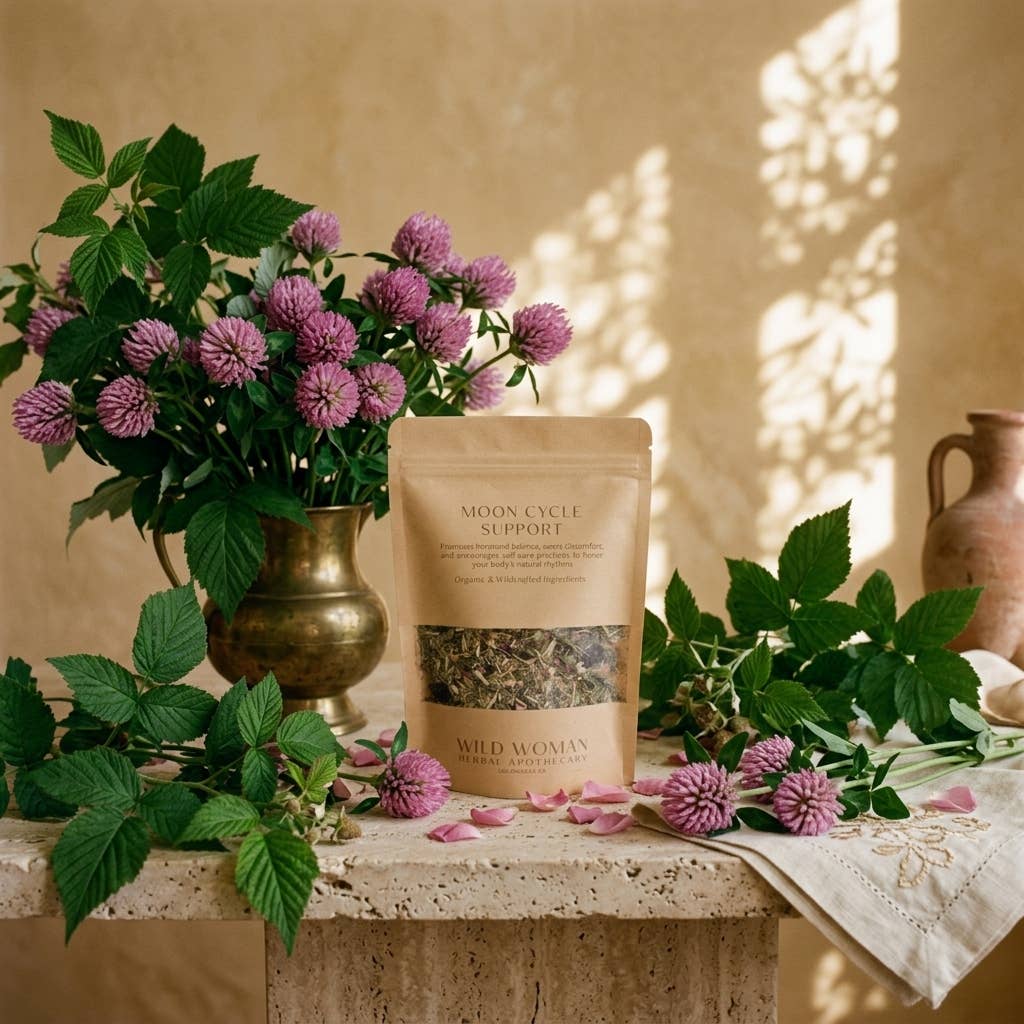 Wild Woman Herbal Apothecary -  Cycle Support | PMS & Menstrual Comfort | Herbal Tea